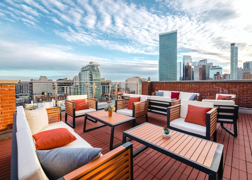 New York Long Island City Terrace/patio