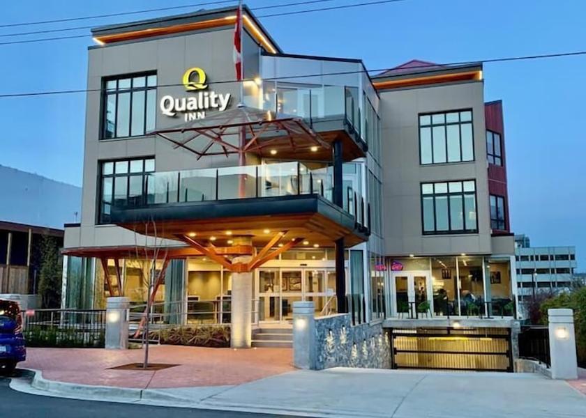 British Columbia Nanaimo Facade