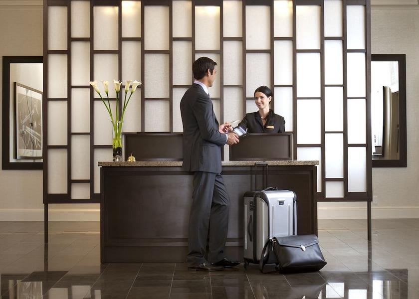 Alberta Calgary Concierge desk