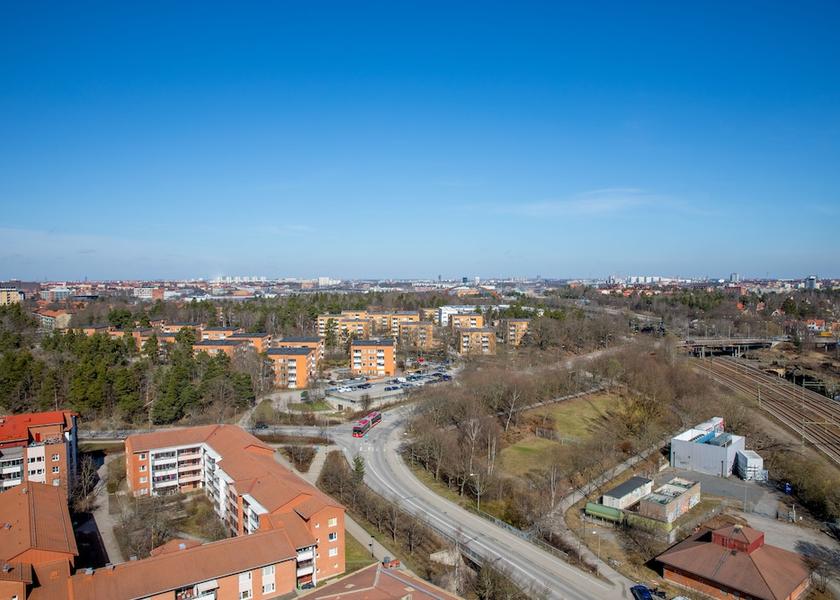 Stockholm County Alvsjo View from Property