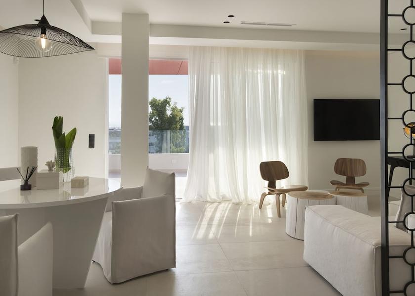 Attica Glyfada Living Area