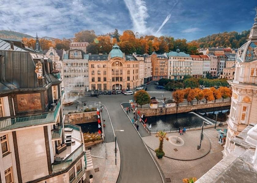 Karlovy Vary Region Karlovy Vary City view