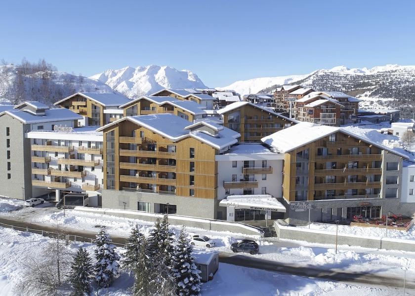 Auvergne-Rhone-Alpes Huez Exterior Detail