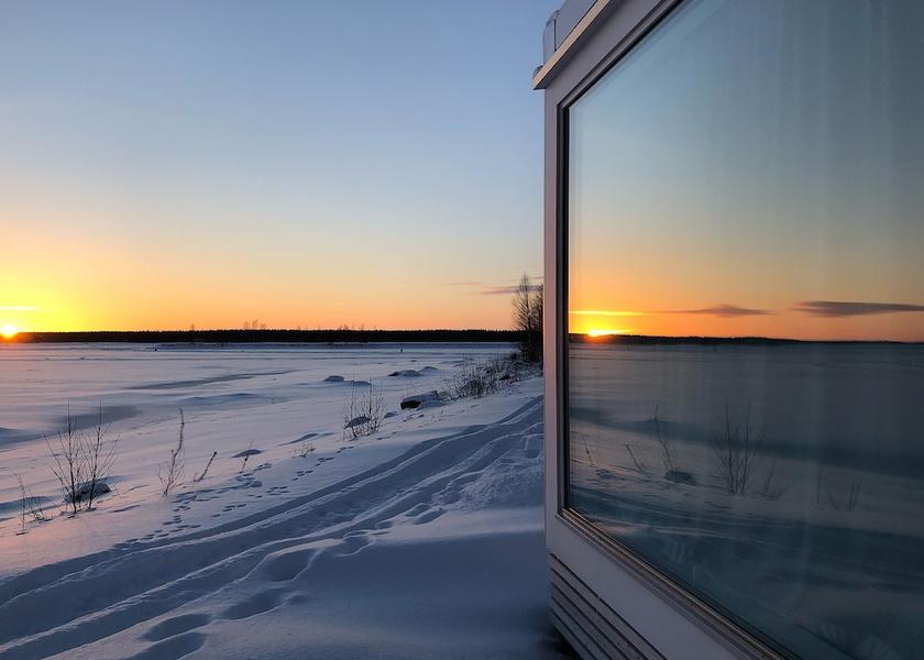 Lapland Kemi Front of property - evening/night