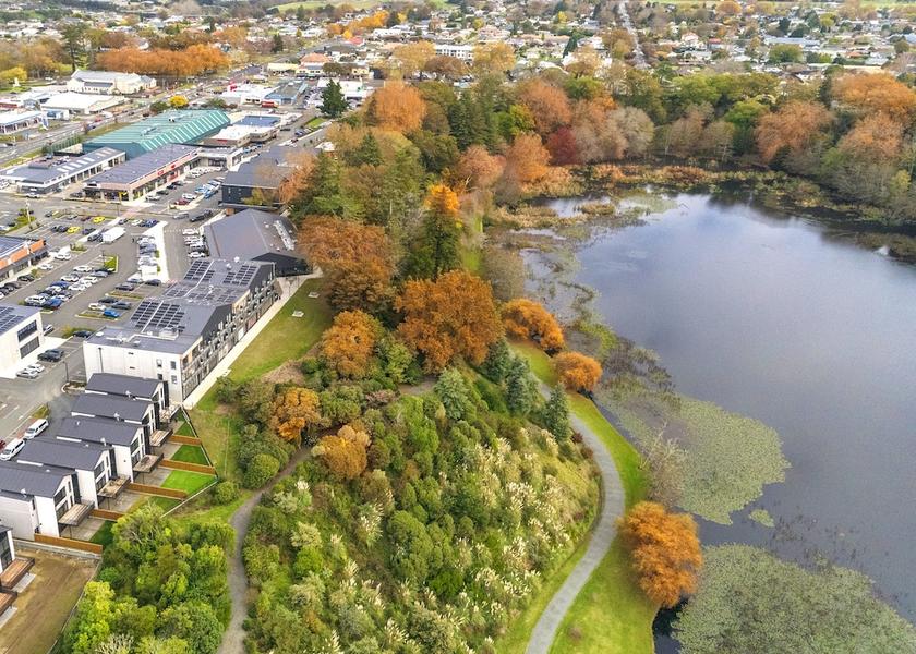 Waikato Cambridge Aerial View