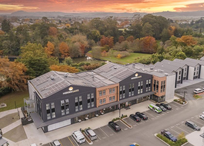 Waikato Cambridge Aerial View