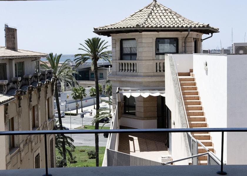 Balearic Islands Palma de Mallorca Rooftop terrace