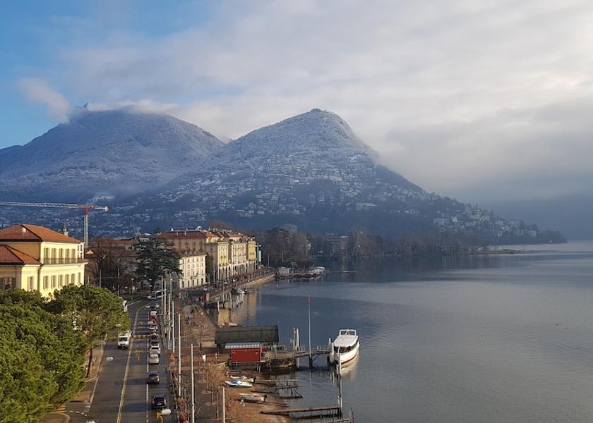 Canton of Ticino Lugano Exterior Detail