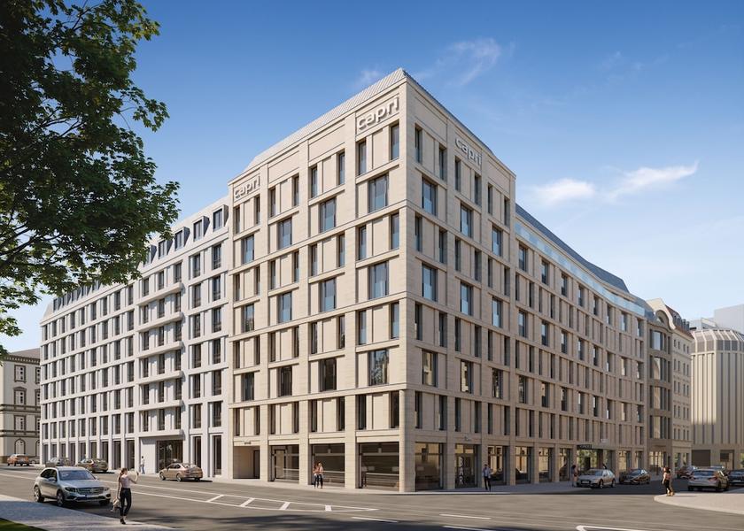 Saxony Leipzig Facade