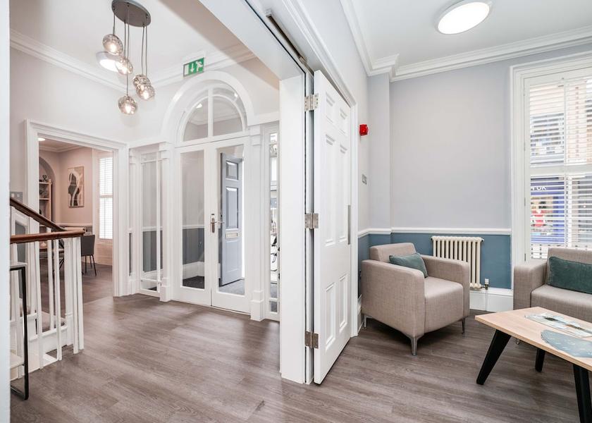 England Cambridge Interior Entrance