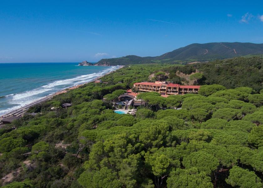 Tuscany Castiglione Della Pescaia Aerial View