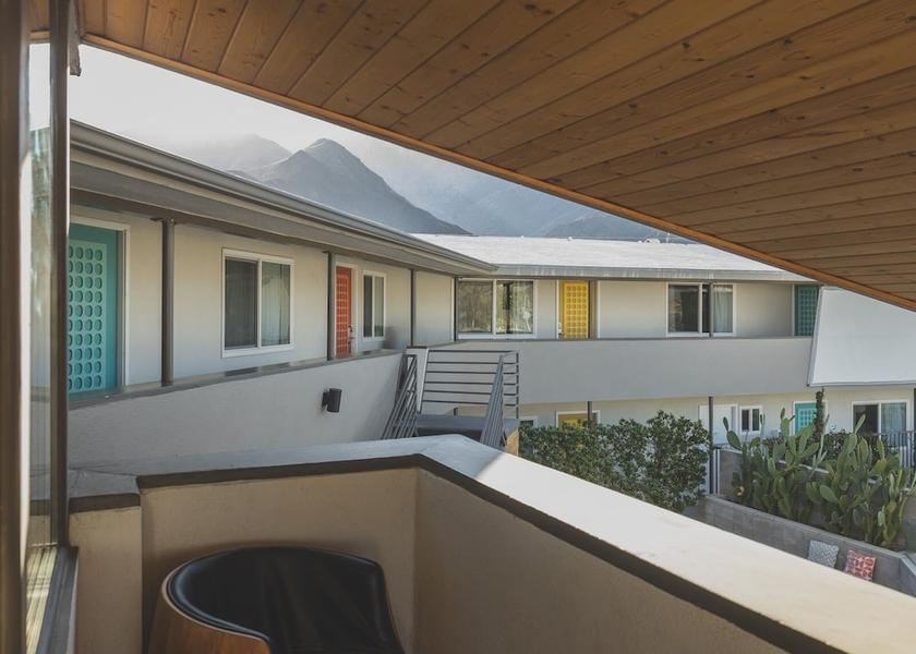 California Palm Springs Balcony view