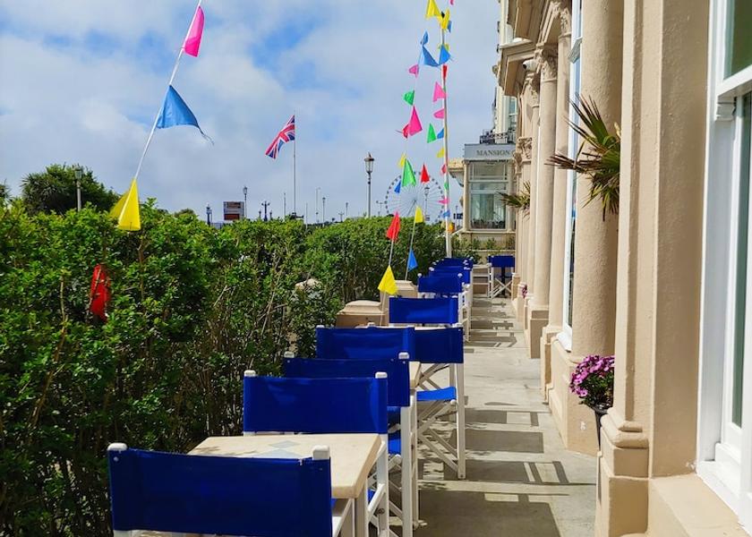 England Eastbourne Terrace/patio