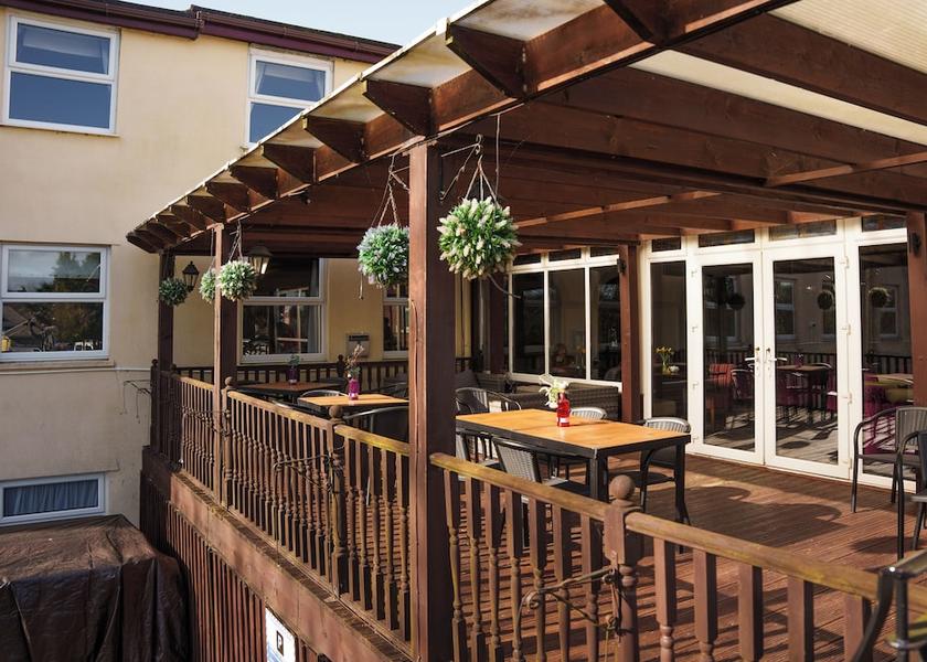 Wales Carmarthen Terrace/patio