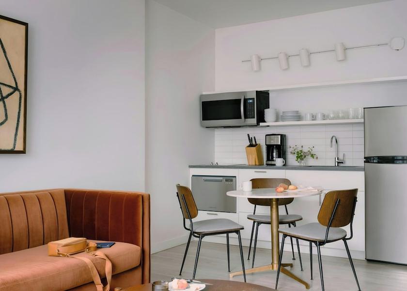 New York Long Island City Living Area
