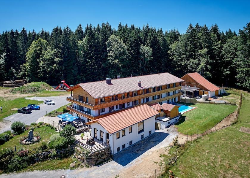 Bavaria Neuschoenau Aerial View