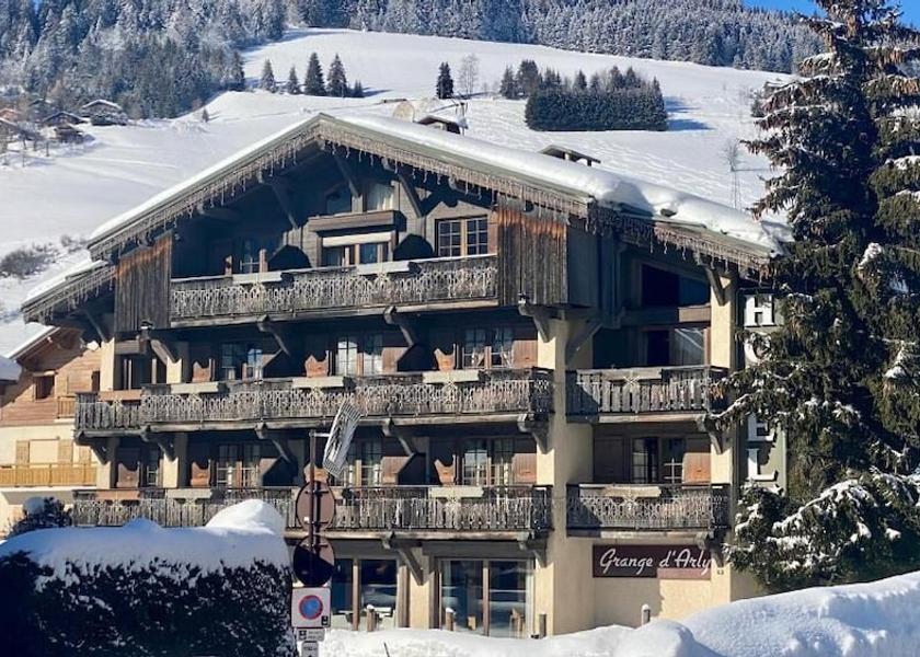 Auvergne-Rhone-Alpes Megeve Exterior Detail