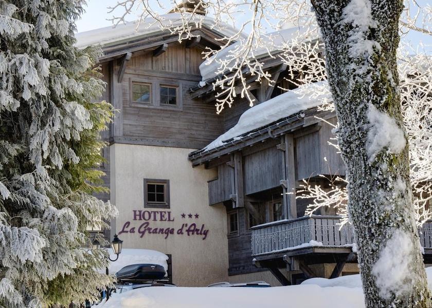 Auvergne-Rhone-Alpes Megeve Exterior Detail