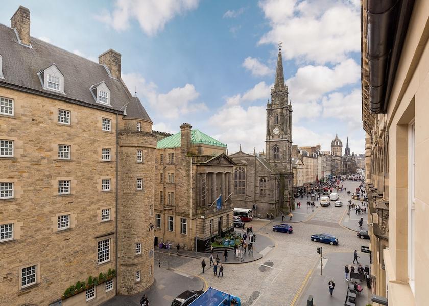 Scotland Edinburgh View from Property