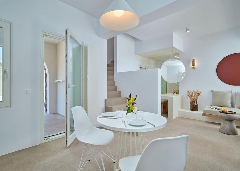 South Aegean Santorini Living area