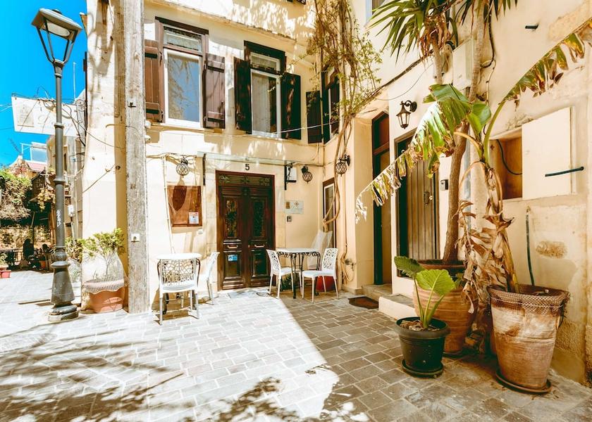 Crete Island Chania Facade