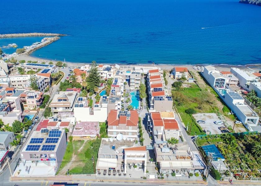 Crete Platanias Aerial View
