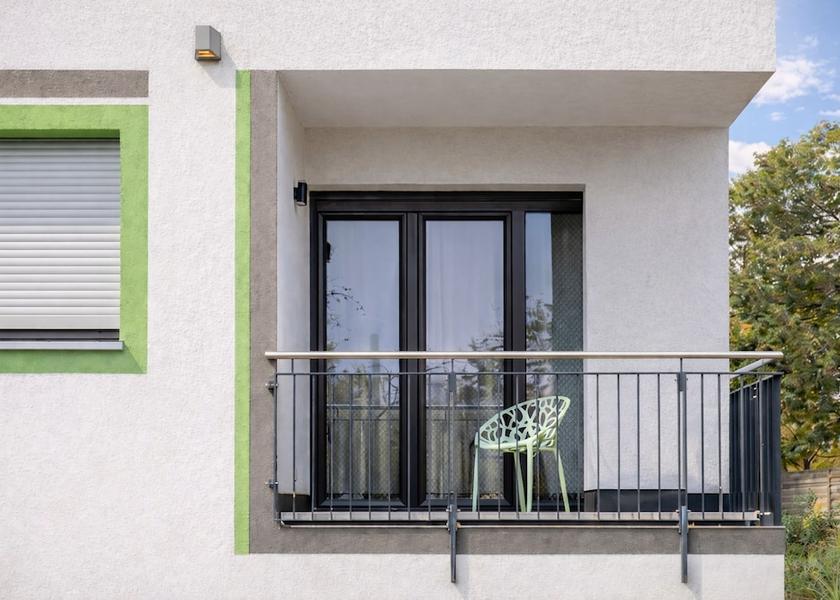 Bavaria Erlangen Balcony view