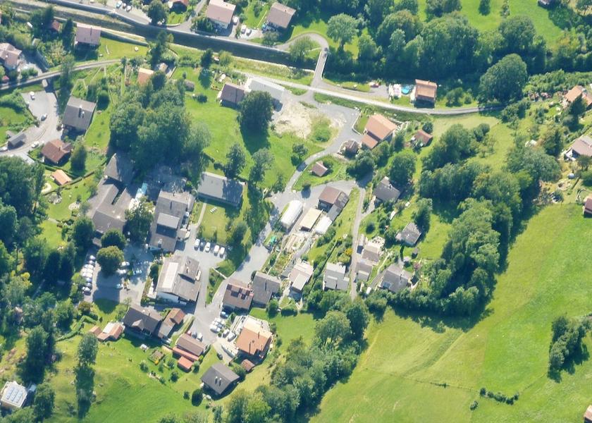 Canton of Bern Brienz Aerial View