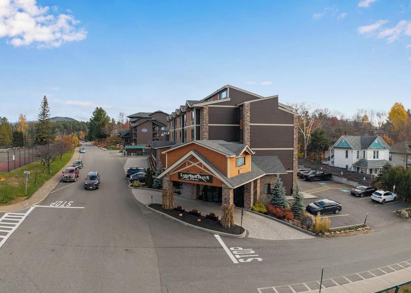 New York Lake Placid Exterior Detail