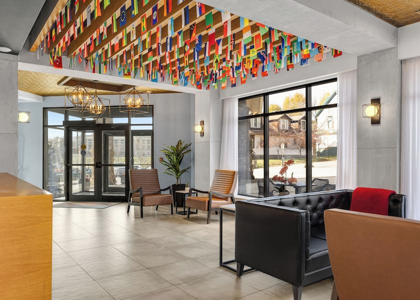 New York Lake Placid Interior Entrance