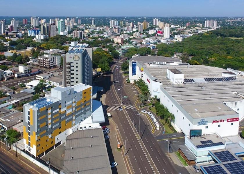 Paraná Foz do Iguaçu Aerial View