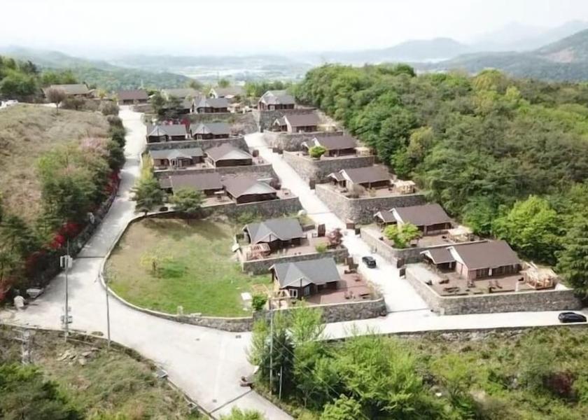 South Jeolla Damyang Aerial View