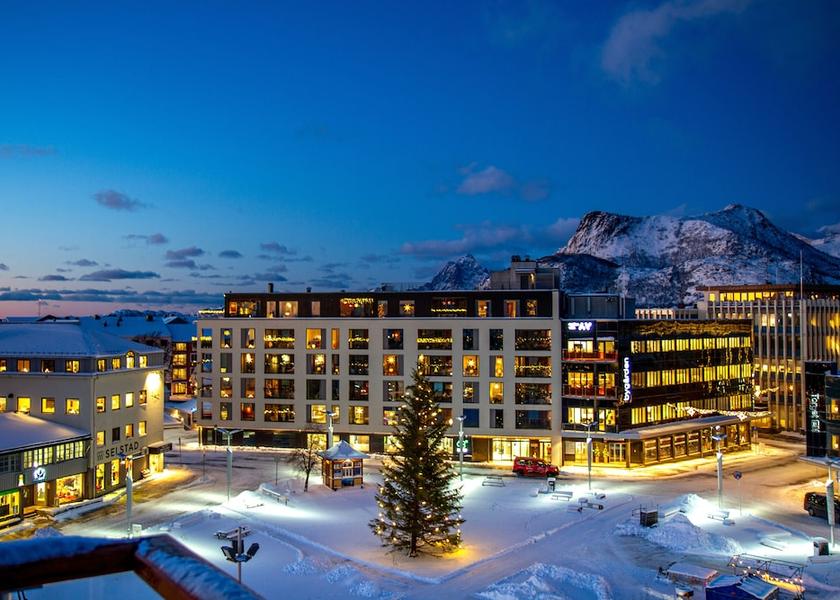 Nordland Vagan City view from property