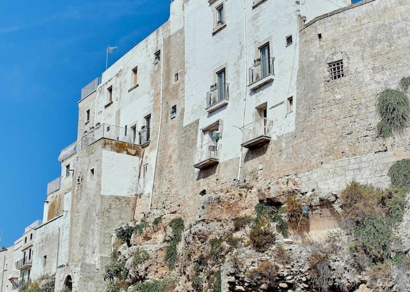 Puglia Polignano a Mare Exterior Detail