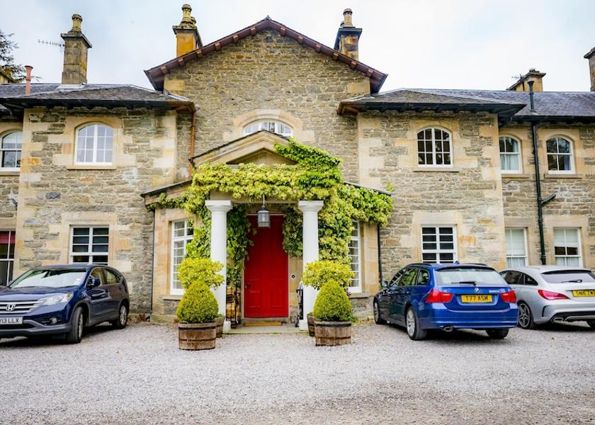 Scotland Strathpeffer Facade