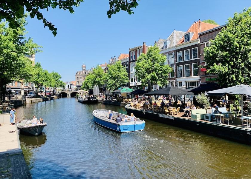 South Holland Leiden Boating