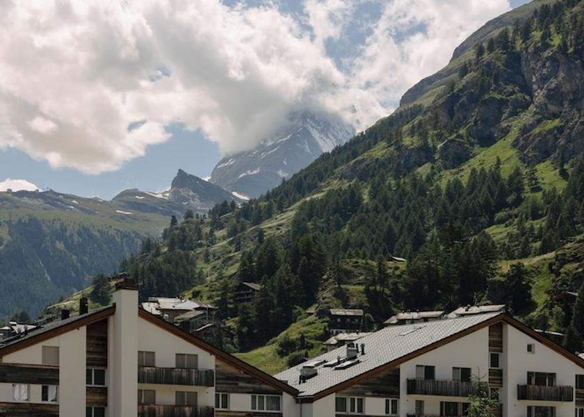 Valais Zermatt Mountain View