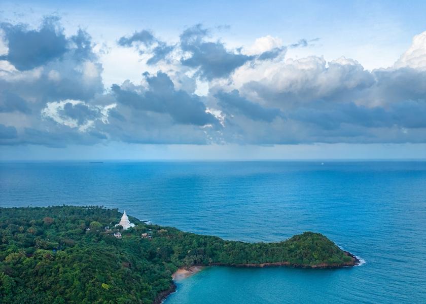 Southern Province Unawatuna View from property