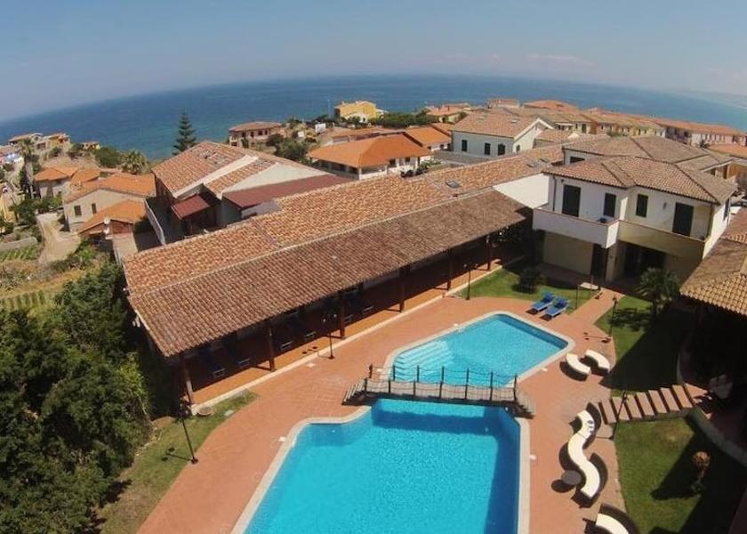 Sardinia Valledoria Aerial View