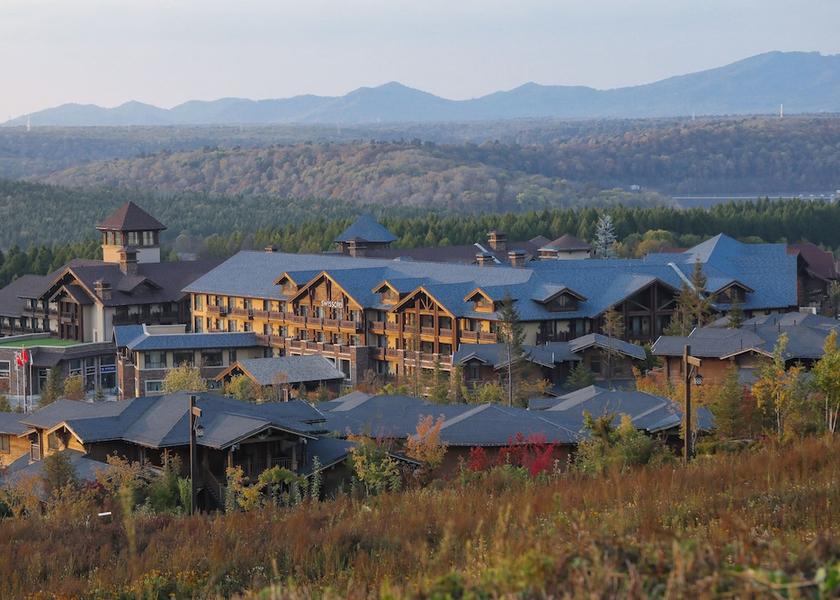Jilin Baishan View From Room