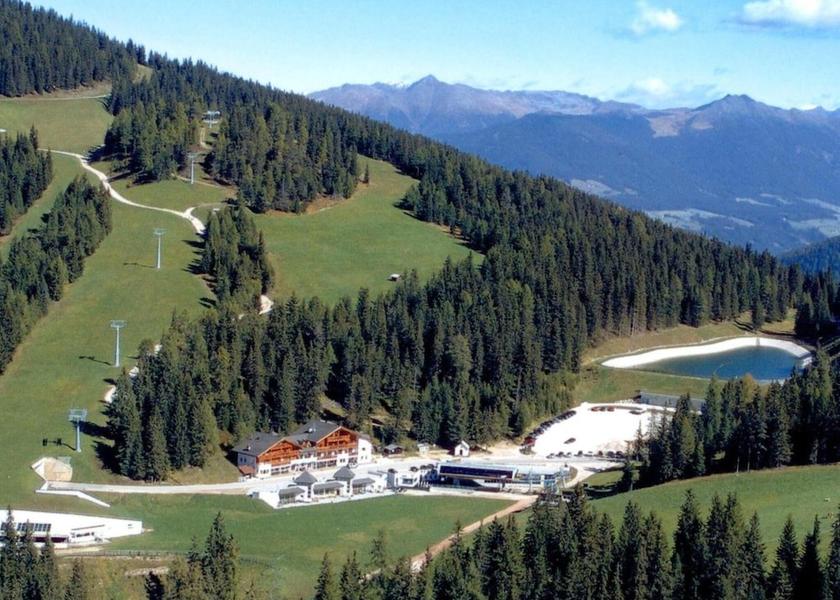 Trentino-Alto Adige Marebbe Aerial View