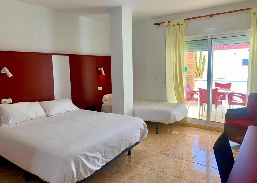 Andalusia Mojacar Double or Twin Room with Side Sea View