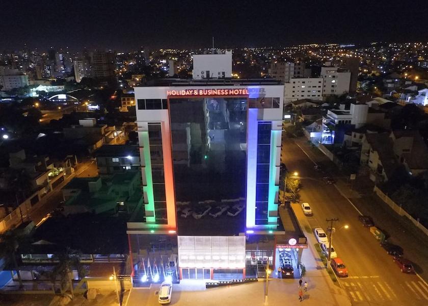 Santa Catarina Chapecó Front of property - evening/night