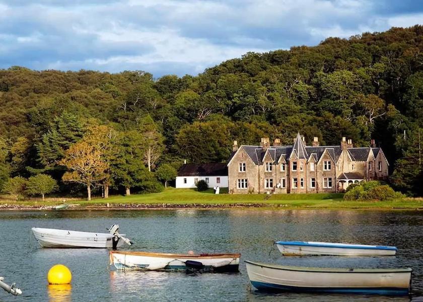Scotland Gairloch Facade