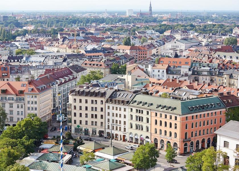 Bavaria Munich Aerial View