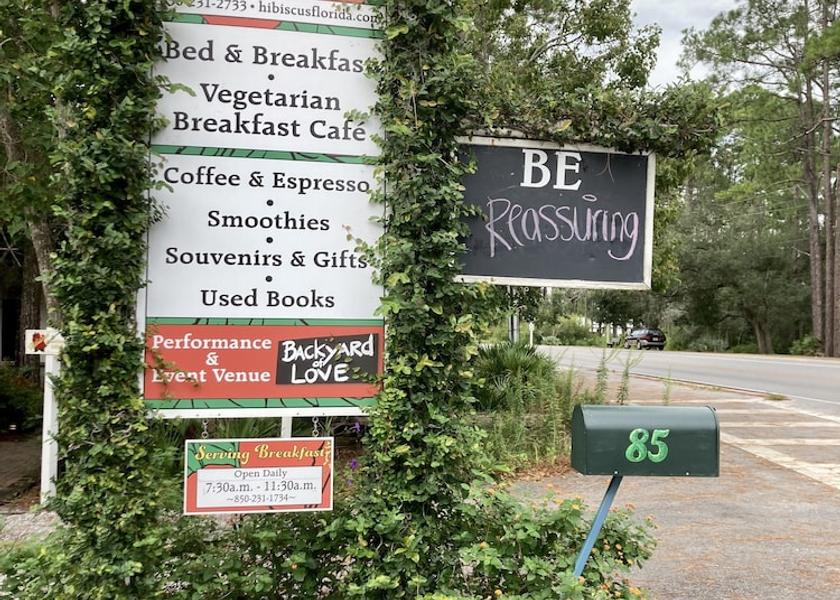 Florida Santa Rosa Beach Cafe