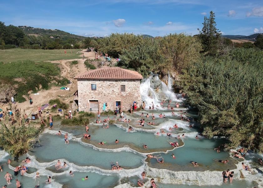 Tuscany Manciano Hot springs