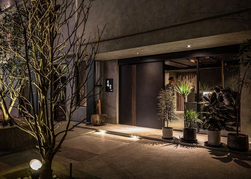 Yilan County Jiaoxi Front of property - evening/night