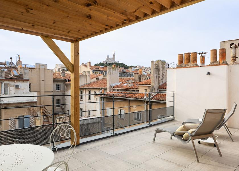 Provence - Alpes - Cote d'Azur Marseille Terrace