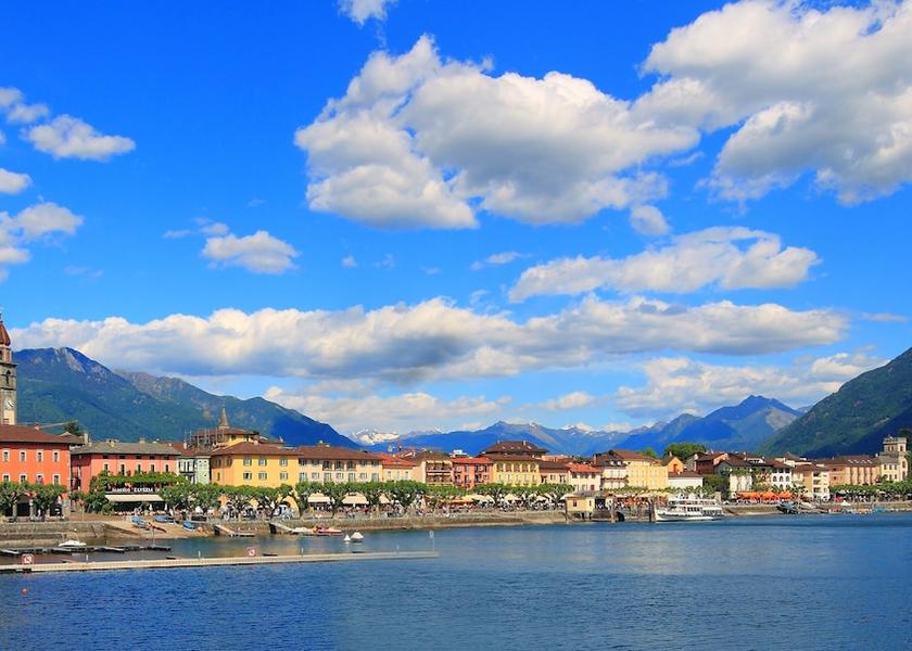 Canton of Ticino Ascona Exterior Detail